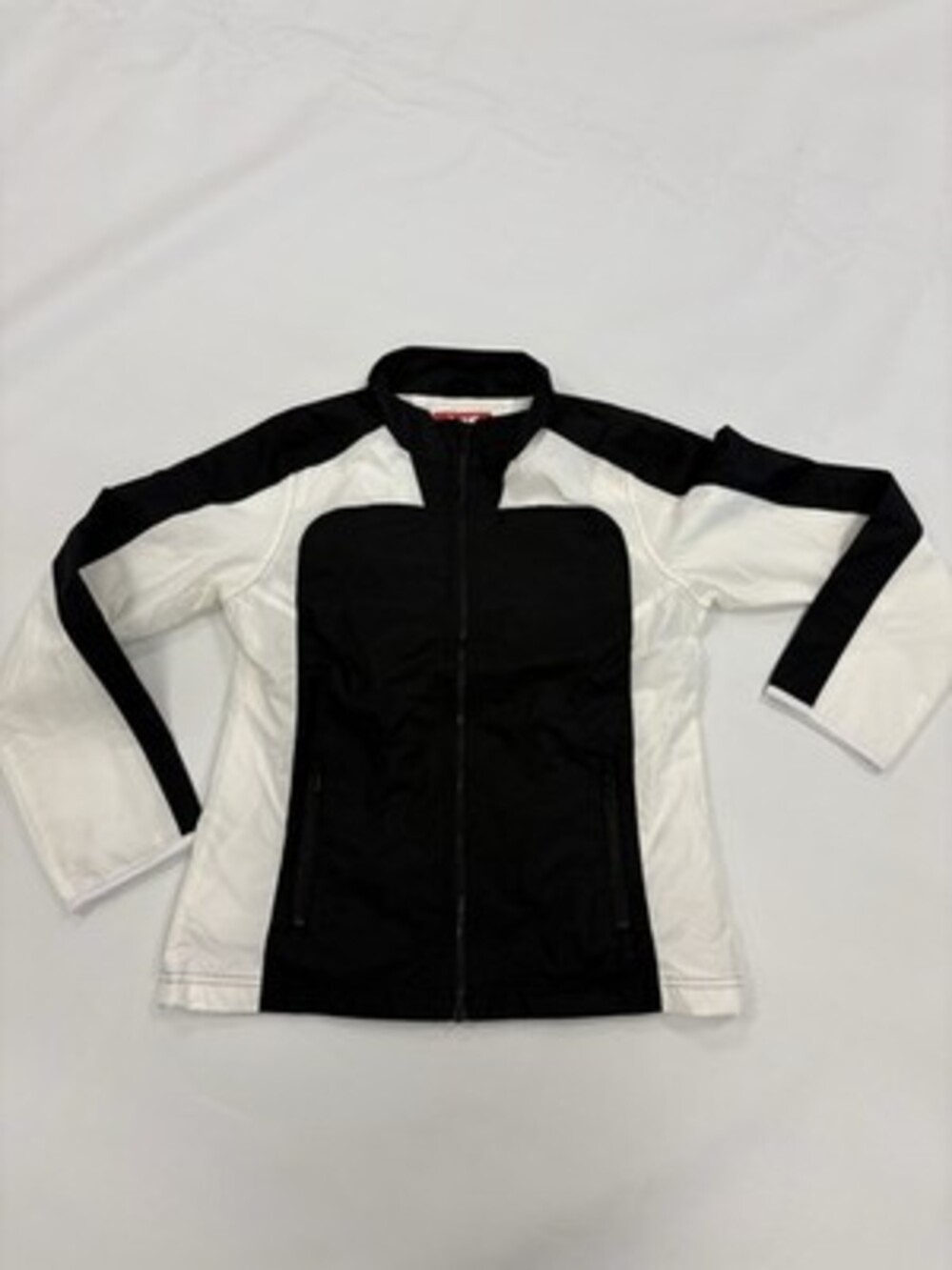 Team 365 Jacket Ladies Women’s Size XS Black White cheer Dance Athletic Full Zip